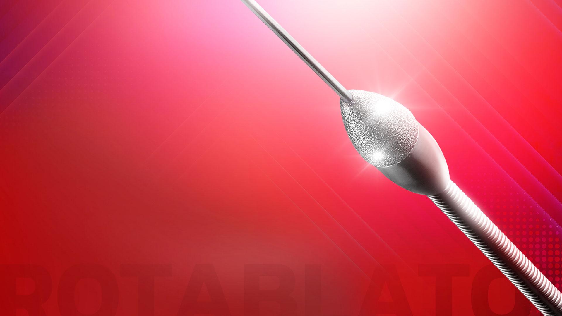 باز کردن رگ   توسط مته الماس (ROTABLATOR)